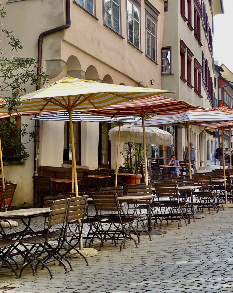 Humpis Gaststätte im Sommerterrasse