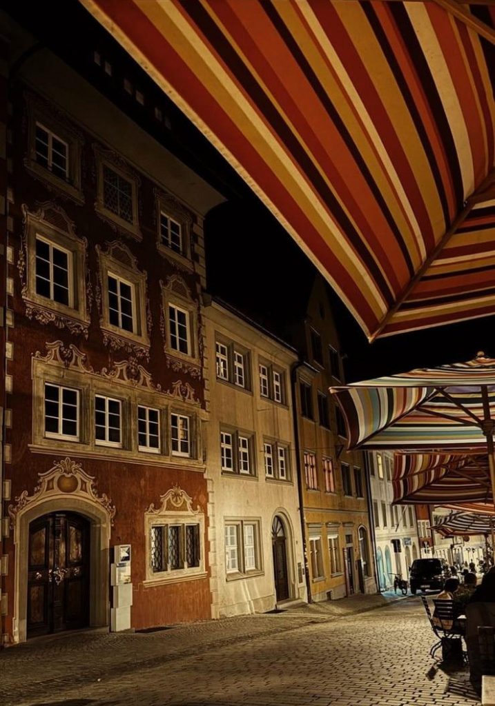 Humpis Aussicht bei Nacht